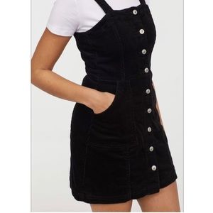 Corduroy Overall Dress